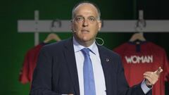 Javier Tebas, presidente de LaLiga. 