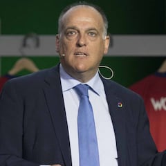Tebas: "Cuando se llena el Wanda, nos beneficiamos todos"