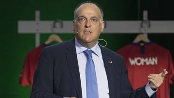 Javier Tebas, presidente de LaLiga.
