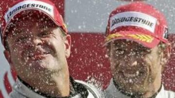 <b>PODIO.</b> Button volvió al podio.