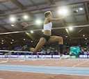 Yulimar Rojas hechiza en el lleno del atletismo en Madrid