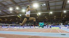 Yulimar Rojas hechiza en el lleno del atletismo en Madrid