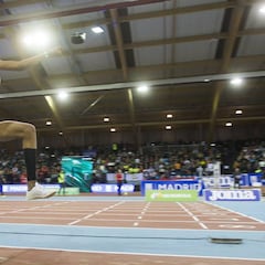 Yulimar Rojas hechiza en el lleno del atletismo en Madrid