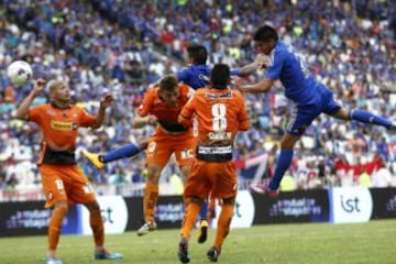 En la fecha 14, Cobreloa tendrá que viajar a Santiago para jugar contra Universidad de Chile. La última vez que se enfrentaron fue en el pasado Apertura con triunfo para los azules por 0 a 4.