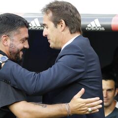 Real Madrid 3-1 AC Milan: Bernabéu Trophy in pictures