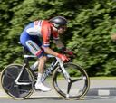 Tom Dumoulin, primer líder tras batir a Cancellara en 5,4 km