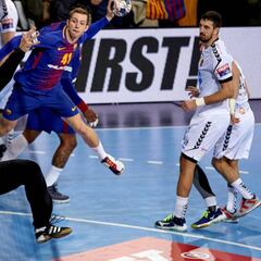 El Barça frena al Vardar pese al partidazo de Arpad Sterbik