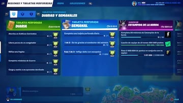 Las misiones semanales de la Temporada 8 de Fortnite Cap&iacute;tulo 2 se reinician los mi&eacute;rcoles a las 15:00h CEST