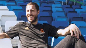 Hazard, en el Di Stéfano.