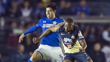 Los 4 chilenos titulares: Cruz Azul no pudo ante el América