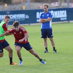 Abde, la novedad en la vuelta a los entrenamientos