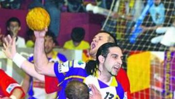 <b>RECOPA. </b>Garabaya fue uno de los destacados contra los rusos.