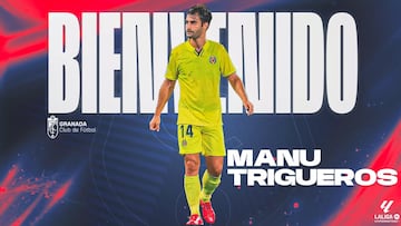 Oficial: el Granada cierra el fichaje de Manu Trigueros