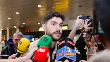 Unai Núñez ya está en Valencia: “Vengo a luchar, físicamente estoy perfecto”