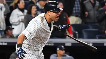 Gary S&aacute;nchez logra el doble de dos carreras que culmina la remontada de los Yankees ante los Houston Astros.