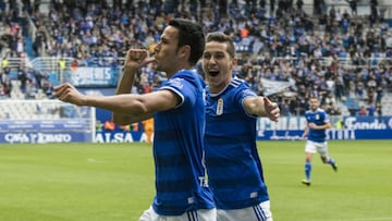Folch celebra el gol de la victoria.
