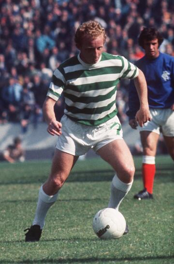 "Jimmy" Johnstone, con el Celtic.