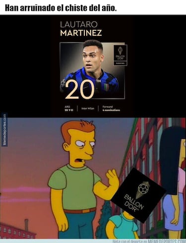 Los mejores memes del Balón de Oro 2025