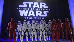 Stormtroopers en la premiere internacional de &quot;Star Wars: The Rise of Skywalker&quot; en  Los Angeles. Diciembre 16, 2019.