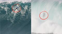 Publican el vídeo de la ola que rompió una vértebra a Justine Dupont: “El océano manda”