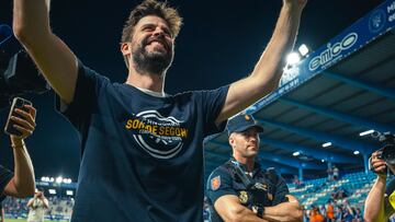 Piqué, tras subir a Segunda: “Nuestra aspiración es no parar”