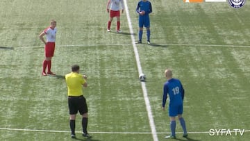 Scottish schoolboy scores fastest goal in history