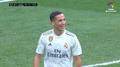 El increíble fallo de Benzema que hizo reír a Lucas Vásquez