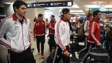 River llegó a Asunción; Scocco y Pinola apuntan al once