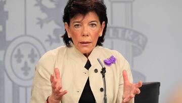Imagen de Isabel Celaá, ministra de Educación.