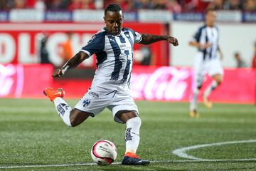 El colombiano Dorlan Pabón es uno de los goleadores de Rayados. El antioqueño suma 4 tantos y es un referente en el equipo de Mohamed.