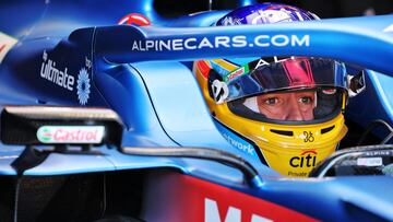 Fernando Alonso (Alpine A521). Zandvoort, Países Bajos. F1 2021.