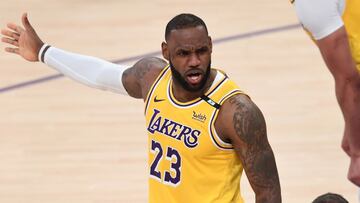 LeBron James viola el protocolo contra el coronavirus de la NBA, pero no será sancionado por ello