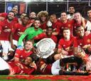El primer trofeo del Manchester United de Mou en imágenes