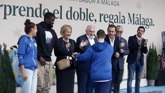 Alfred N'Diaye en la Feria Sabor a Málaga.