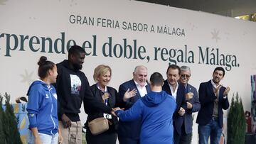 Alfred N'Diaye en la Feria Sabor a Málaga.