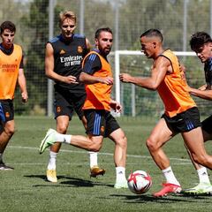 El Madrid sigue con su puesta a punto