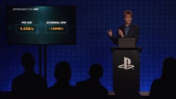 Mark Cerny, durante la presentaci&oacute;n t&eacute;cnica de PS5.