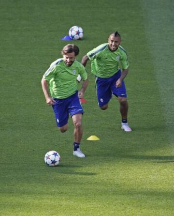 05/06/15  PREVIA FINAL CHAMPIONS LEAGUE
ULTIMO ENTRENAMIENTO DE LA JUVENTUS EN EL ESTADIO OLIMPICO DE BERLIN 
ARTURO VIDAL