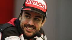 Fernando Alonso, en Shangh&aacute;i. 
 
