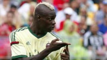 Mario Balotelli se reunió con el empresario mexicano José Antonio García.