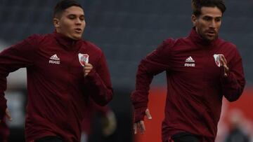 Juan Fernando Quintero entren&oacute; en el Monumental y levant&oacute; la ilusi&oacute;n en River 