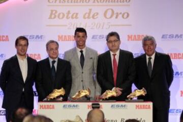 Cristiano Ronaldo gana su cuarta Bota de Oro