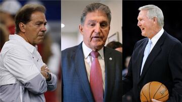 Nick Saban, el legendario jugador de NBA, Jerry West, entre otros, firmaron una carta en la que ped&iacute;an a Manchin aprobar legislaci&oacute;n de derechos electorales.