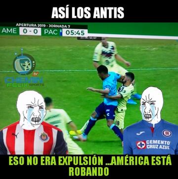 Los memes tunden al América por su empate