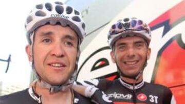 <b>ALTERNATIVA. </b>Carlos Sastre y Xavier Tondo.