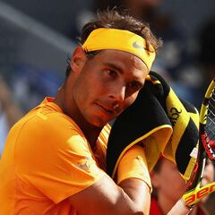 Nadal unfazed by losing number one status to Federer