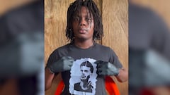 Lucho lo pidió y el artista cumplió: increíble retrato a ciegas