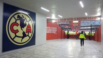 Am&eacute;rica pone sus colores al estadio Nemesio Diez