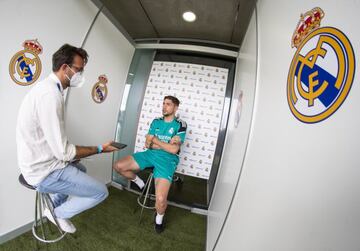 Valverde, durante la entrevista.