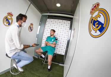 "Mi meta es ser un referente, en el Real Madrid y en Uruguay"